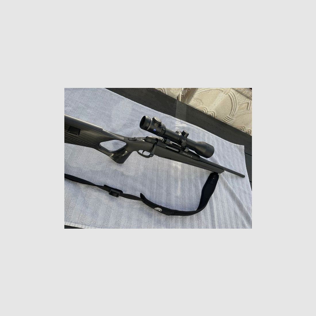 Steyr Gams in Carbon 6,5 Creedmoor mit Zeiss V8 2,8-20x56