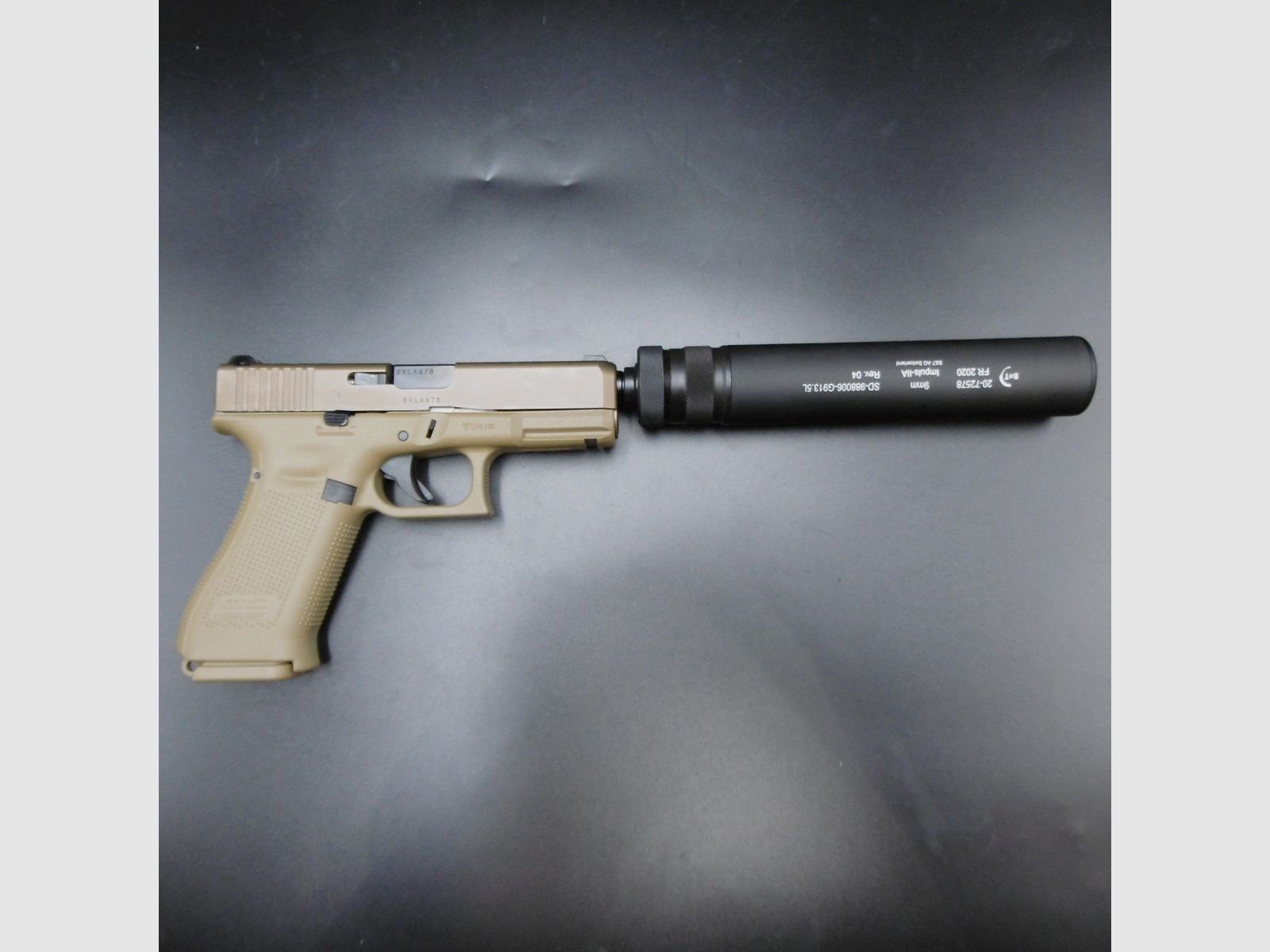 Schalldämpfer Brugger Thomet IMPULS-IIA Kal. 9 mm Gewinde 13,5 links, Bild 2 von 3