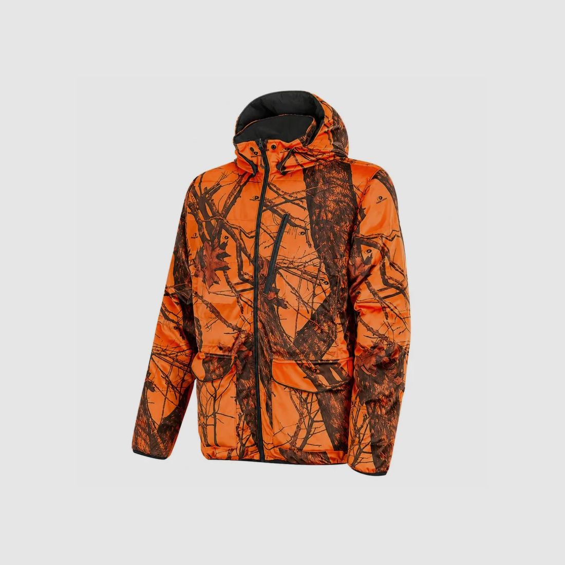 Reversible Donsjack STAGUNT Alaskan kaki en Blaze oranje, afbeelding 8 van 18