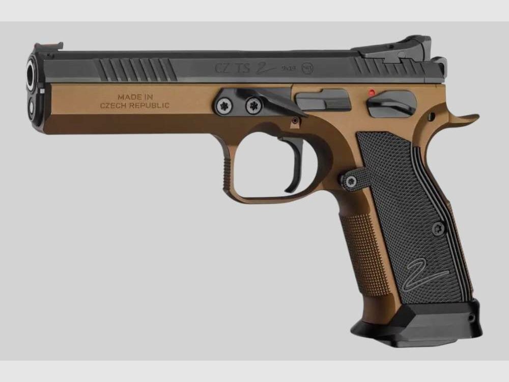 CZ Uhersky Brod 75 TS 2 Deep Bronze 9mmLuger