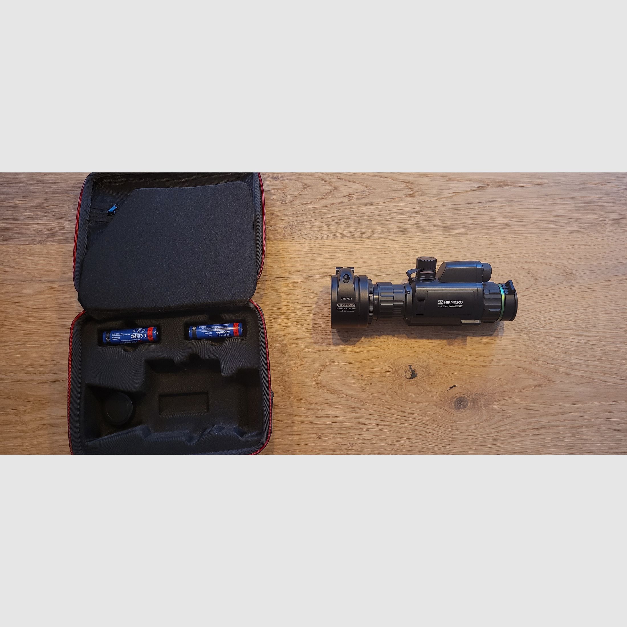 Hikmicro Cheetah C32 F-N mit Adapter für Zielfernrohr