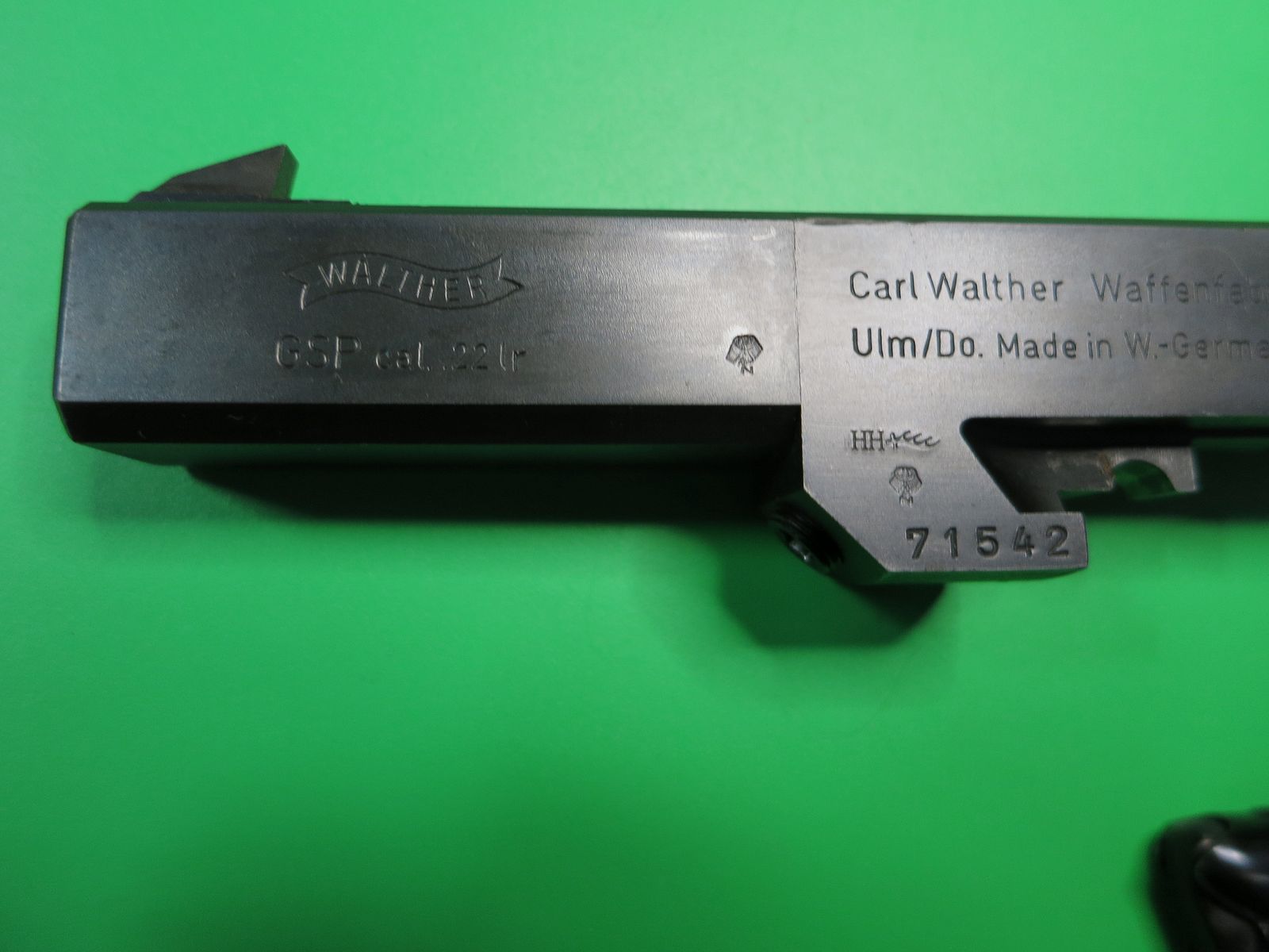 Sportpistool Walther GSP Kaliber .32 SW long WC, Sportgreep + verwisselsysteem .22lr      #65+66