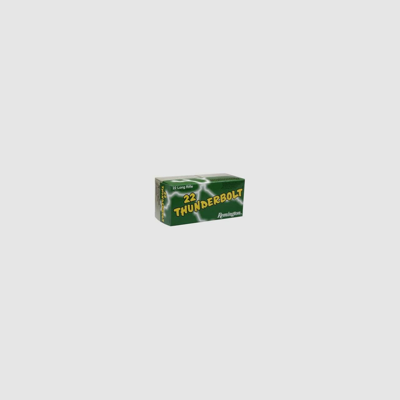 REMINGTON .22 LR Kugelpatrone – 2,6 g/40 gr HV THUNDERBOLT RN (1 Packung mit 50 Stück)