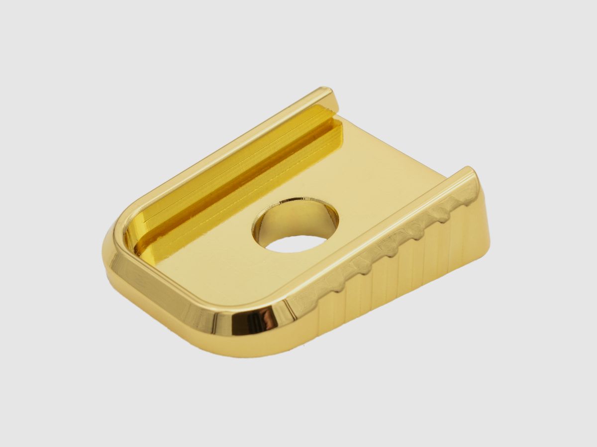 Boss Components - BC STI 2011 Staccato/BUL Armory IPSC/IDPA Standard Base - Brass gold