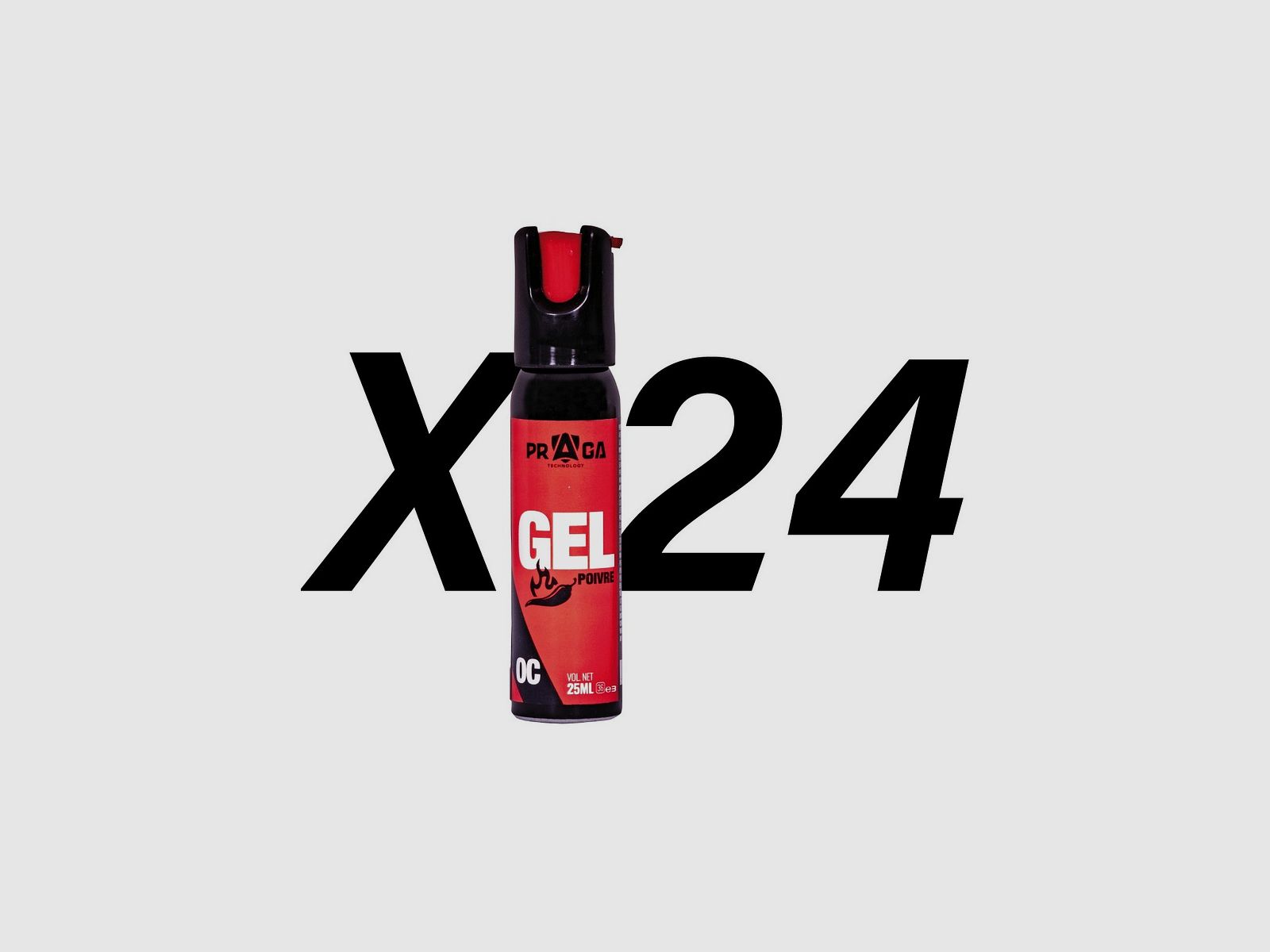Pack Praga Technology Bombe rote Paprika 25ML X24