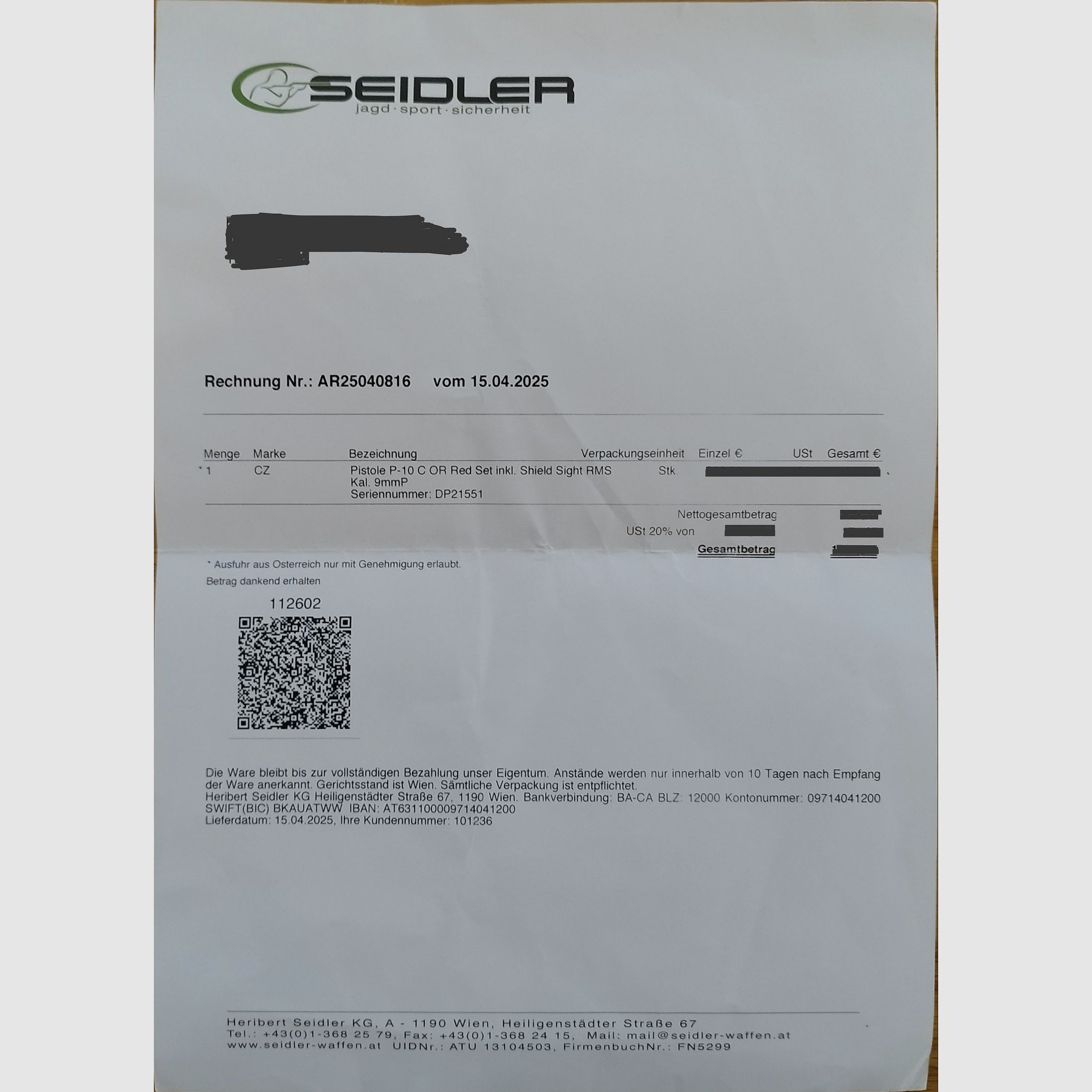 CZ P-10 C OR Red Special Edition Set including Shield Sight RMS