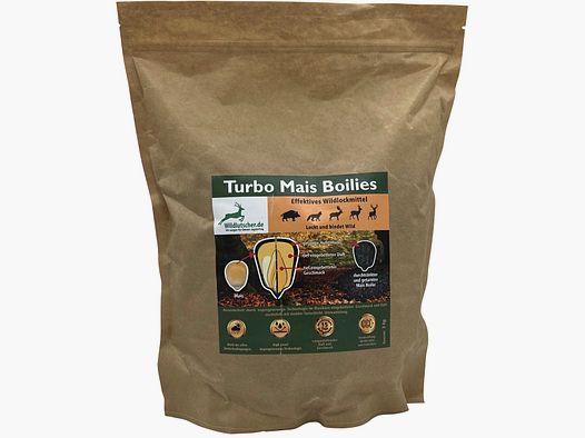 Wildlutscher Boilies Turbo Maïs