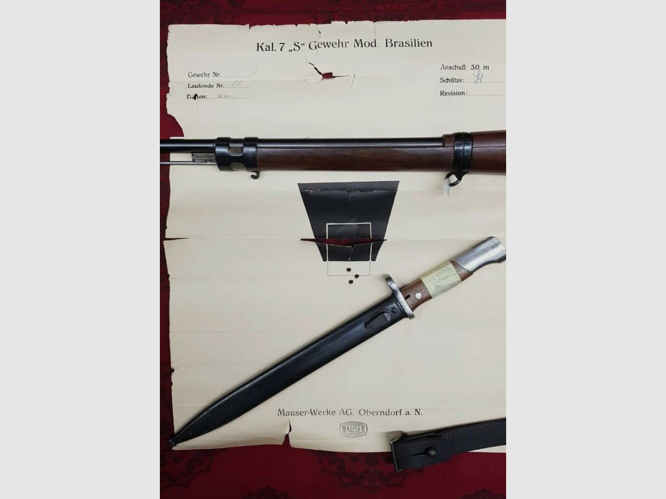 Mauser Gew.98 Mod. 1935 Brasilien