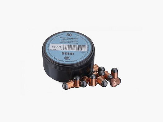 RWS FLOBERTPATRONE 9MM RUNDKUGEL 50 STK
