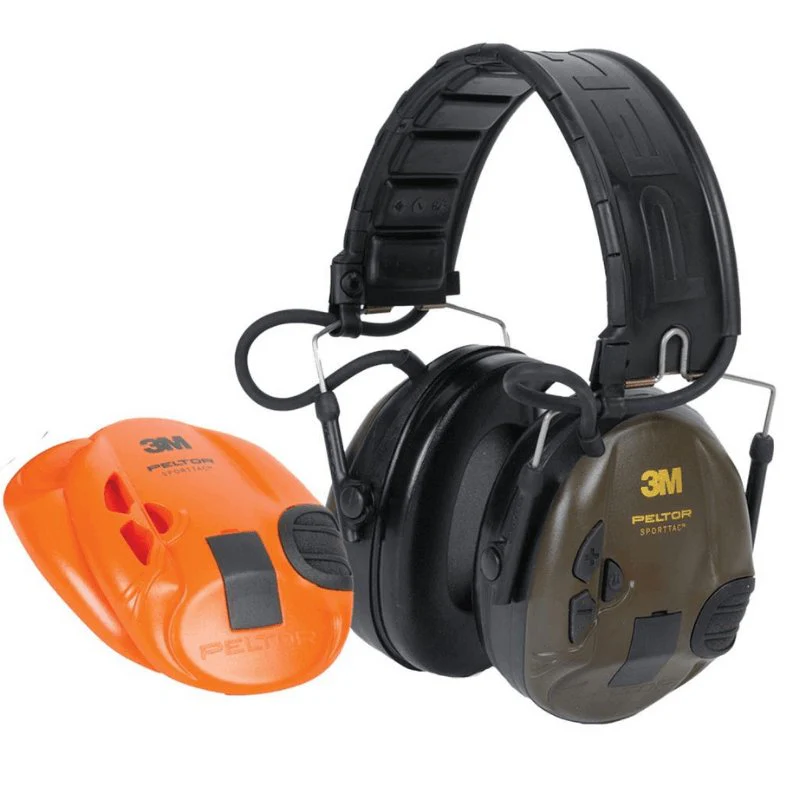 PELTOR – Protection auditive / Sporttac / 26 dB / Vert-Orange, image 2 sur 2