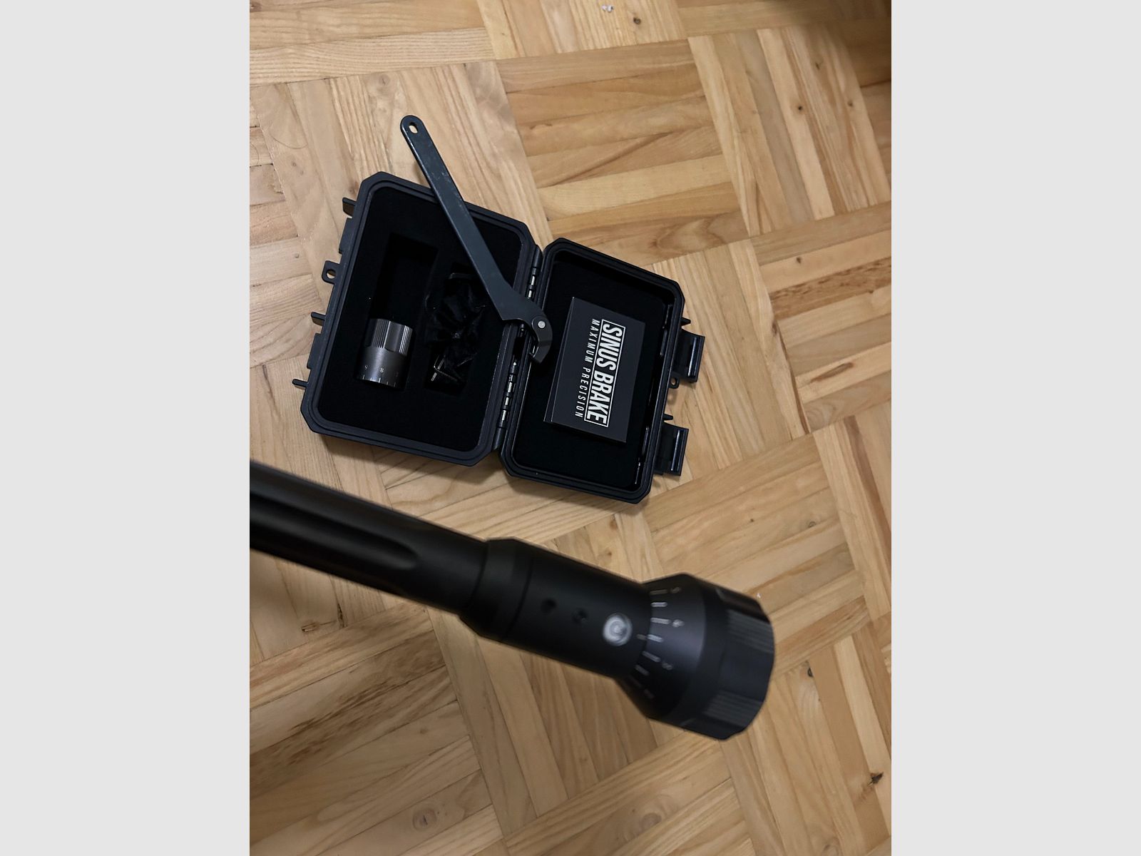 Sinus Precision .22lr Benchrest Barrel Tuner mit Heavyweigth Zusatzgewicht