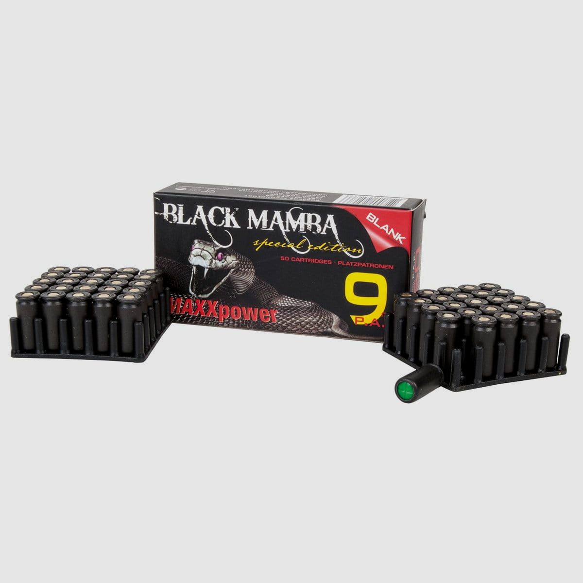 Victory Platzpatronen Black Mamba 9 mm P.A.K. 50 Stück