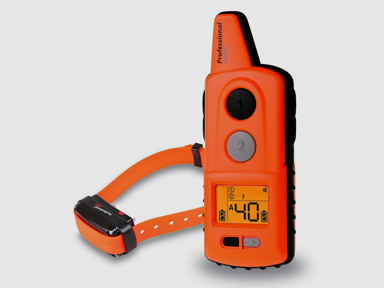 Hundeerziehungshalsband DOGTRACE PROFESSIONAL 2000 ONE+ orange