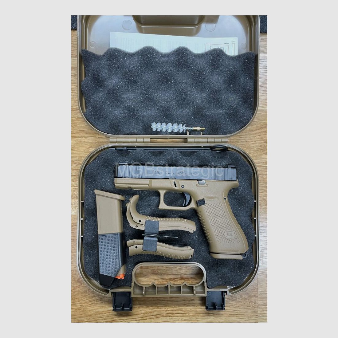 gelimiteerde GLOCK 17 Gen 5 FR - halfautomatisch pistool 9mmLuger Frankrijk's nieuwe dienstpistool PSA