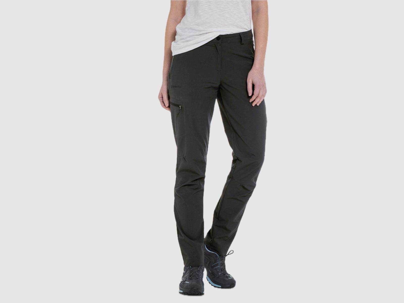 SCHÖFFEL Pants Ascona leichte & komfortable Sommerwanderhose Grau