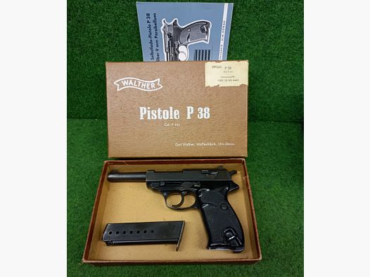  Walther P1 van de Berlijnse politie in het kaliber 9mm Luger