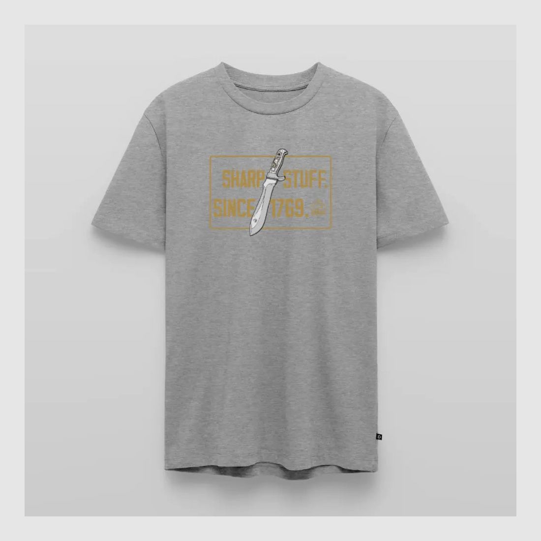 PUMA Męska Premium Koszulka "Sharp stuff since 1769 Gold"