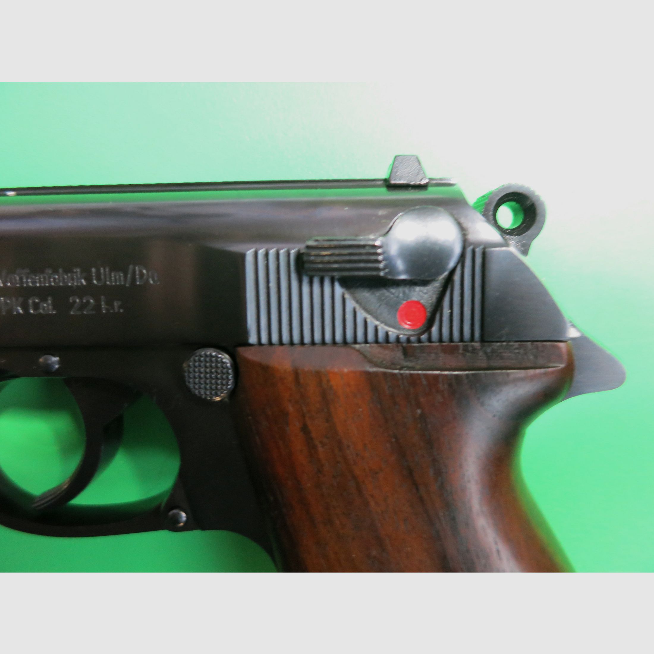 Halbautomatische Pistole, Walther PPK, Kal. .22lfB, wie neu       #75