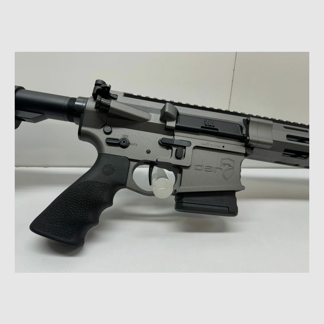 DAR | Dynamic Arms Research DAR-15 SPR Tungsten Cerakote | AR15 - 18"