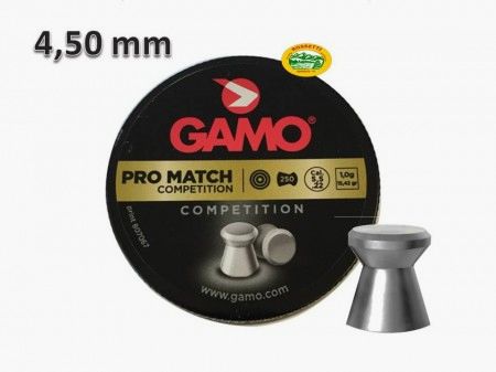 GAMO Geschosse PRO MATCH COMPETITION Kal. 4,5 mm 0,49G