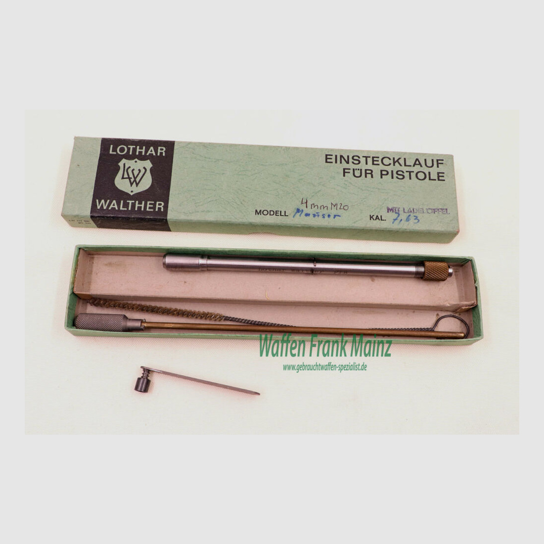 Lothar Walther for 7.63 Mauser
