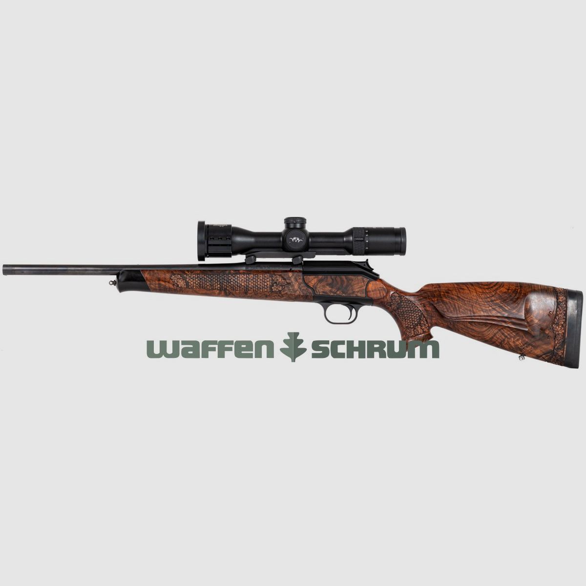 Blaser R 93 Luxus .30-06Spring , ZF Blaser B2 1,7-10x42 IC Abs.4 bel., Blaser Sattelmontage , LL: 45cm, Gew. M15x1, Präzise Jagen-Adapter 48mm