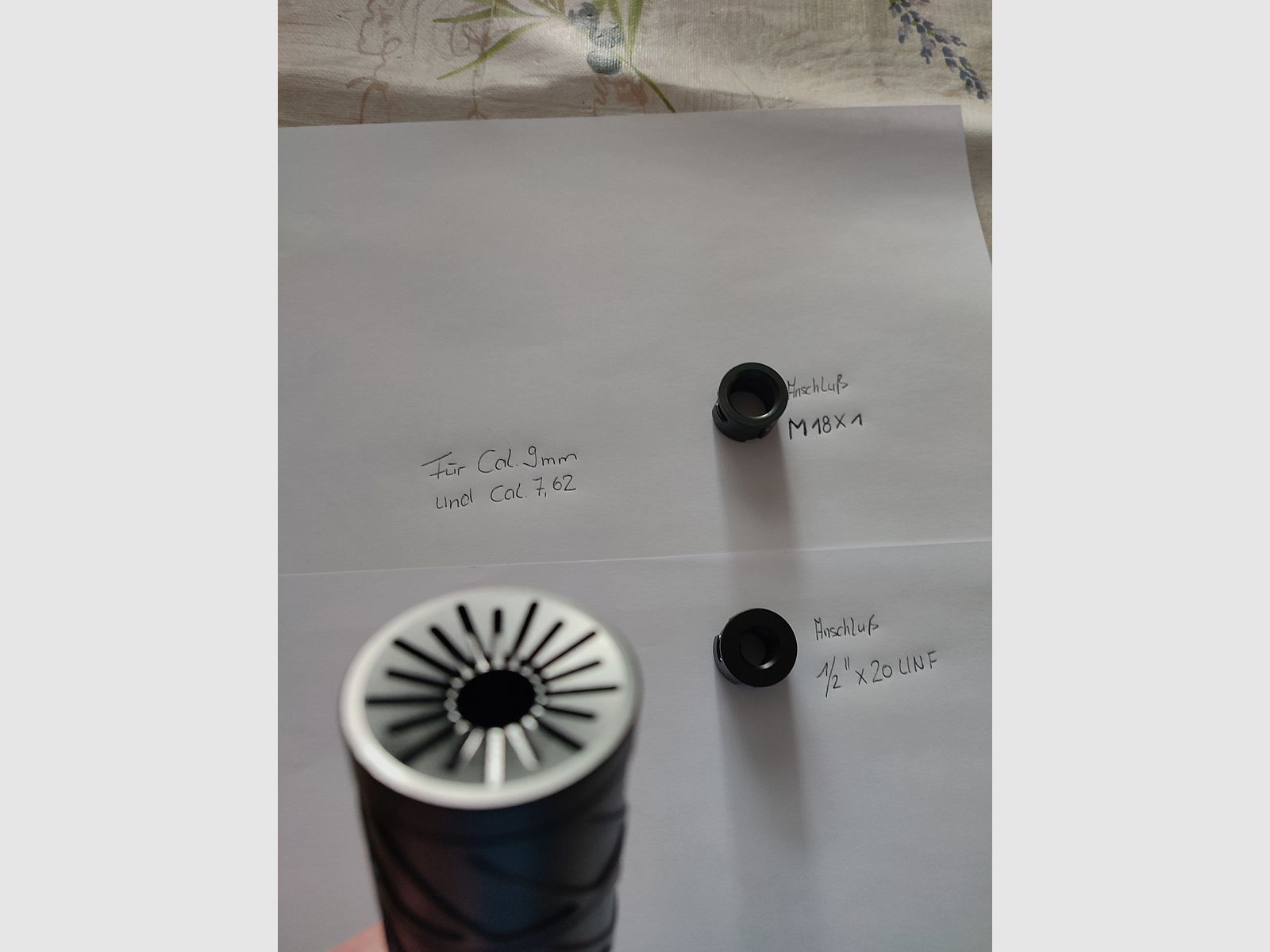 Donny FL Yokozuna QD 9mm/357 M18x1- Schalldämpfer