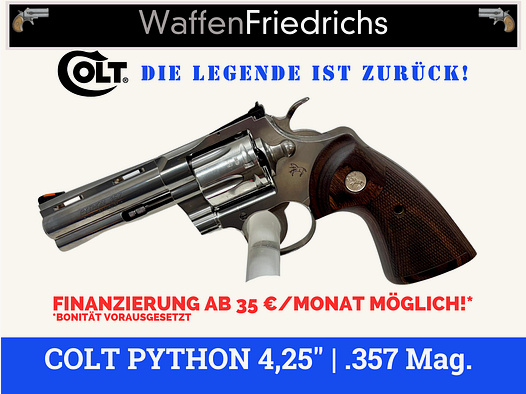 COLT PYTHON 4,25" - Waffen Friedrichs