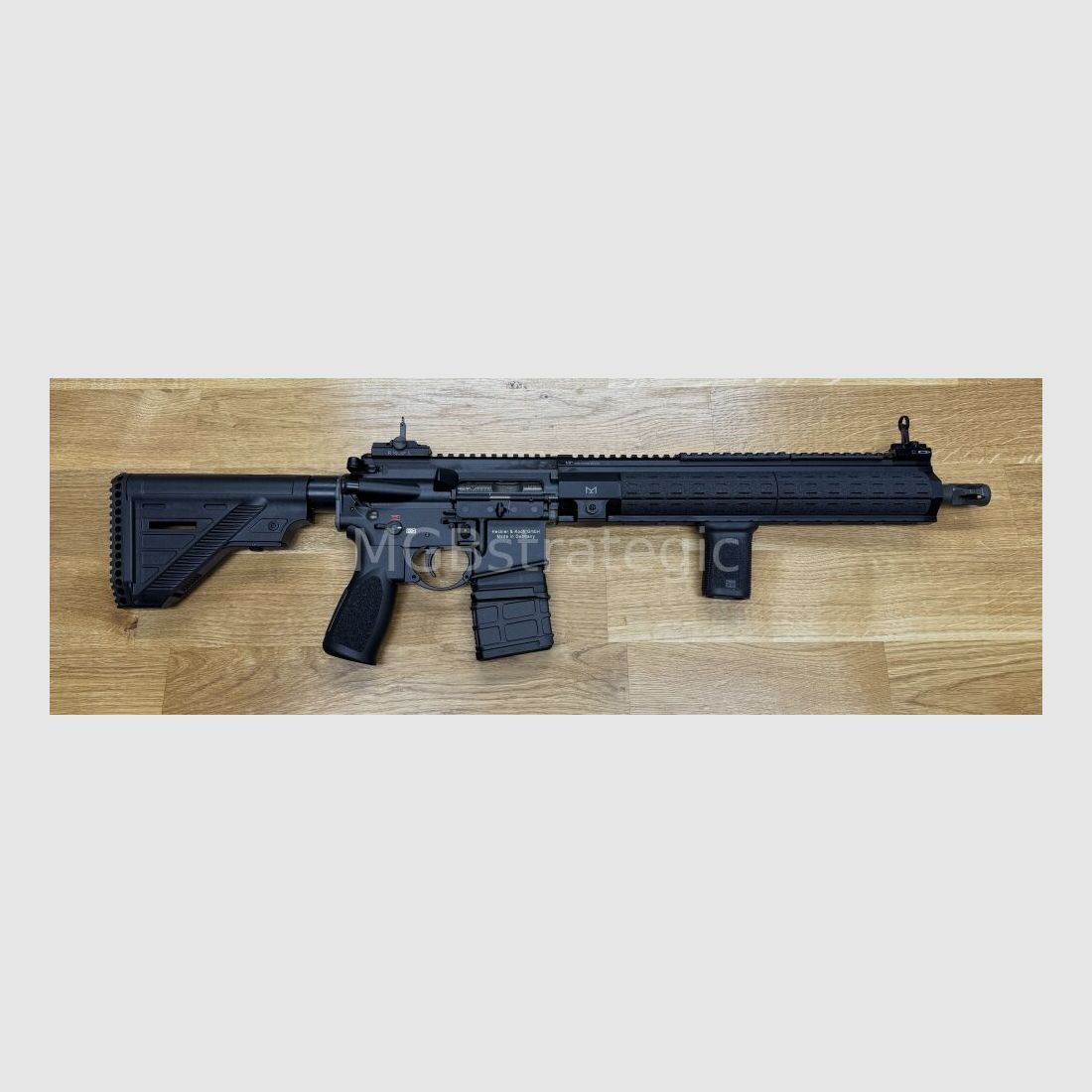 Heckler & Koch GmbH MR223 A3 Sport 14,5" wersja specjalna MGBs - długi uchwyt - końcówka QD - zatrzymanie ręki