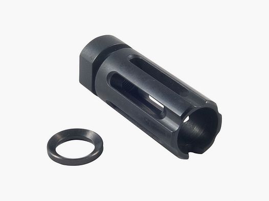 DANIEL DEFENSE AR-15 22 DANIEL DEFENSE EXTENDED FLASH SUPPRESSOR 5.56MM/22 CAL 1/2-28 SS NITRIDE
