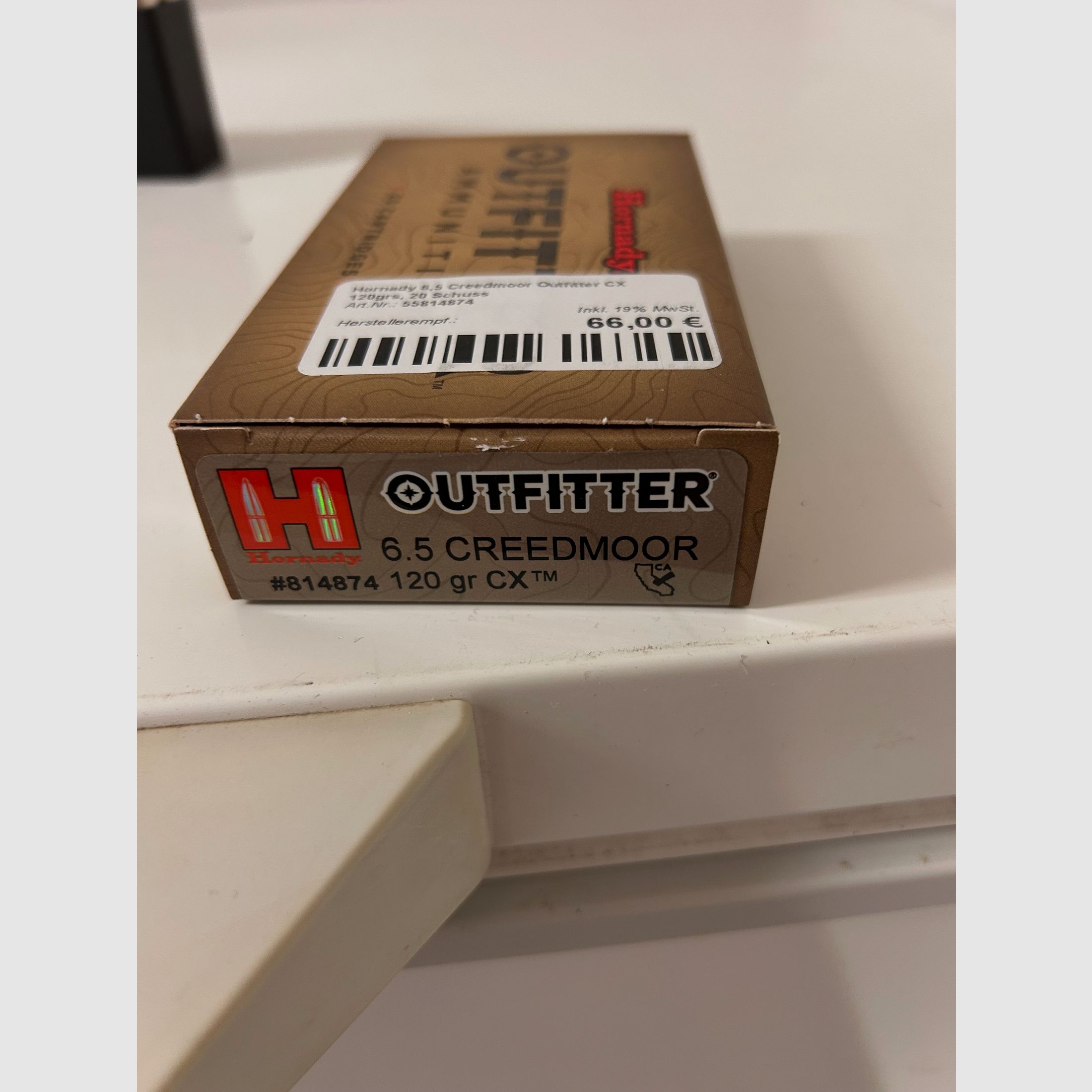 Munitions Hornady 6,5 Creedmoor