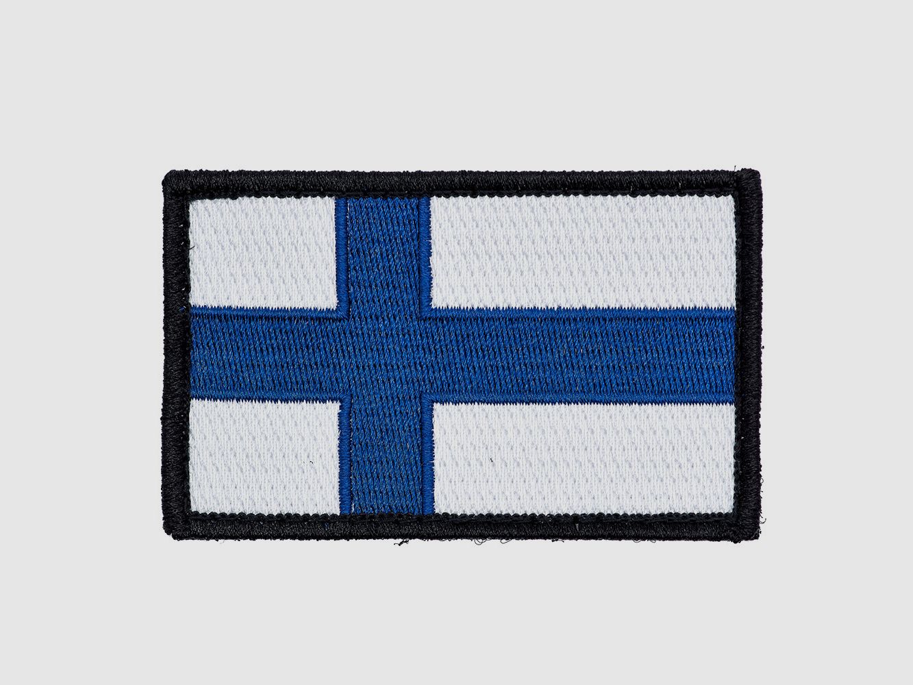 Gestickter Aufnäher mit der Flagge von Finnland und Klettverschluss, Bild 1 von 3