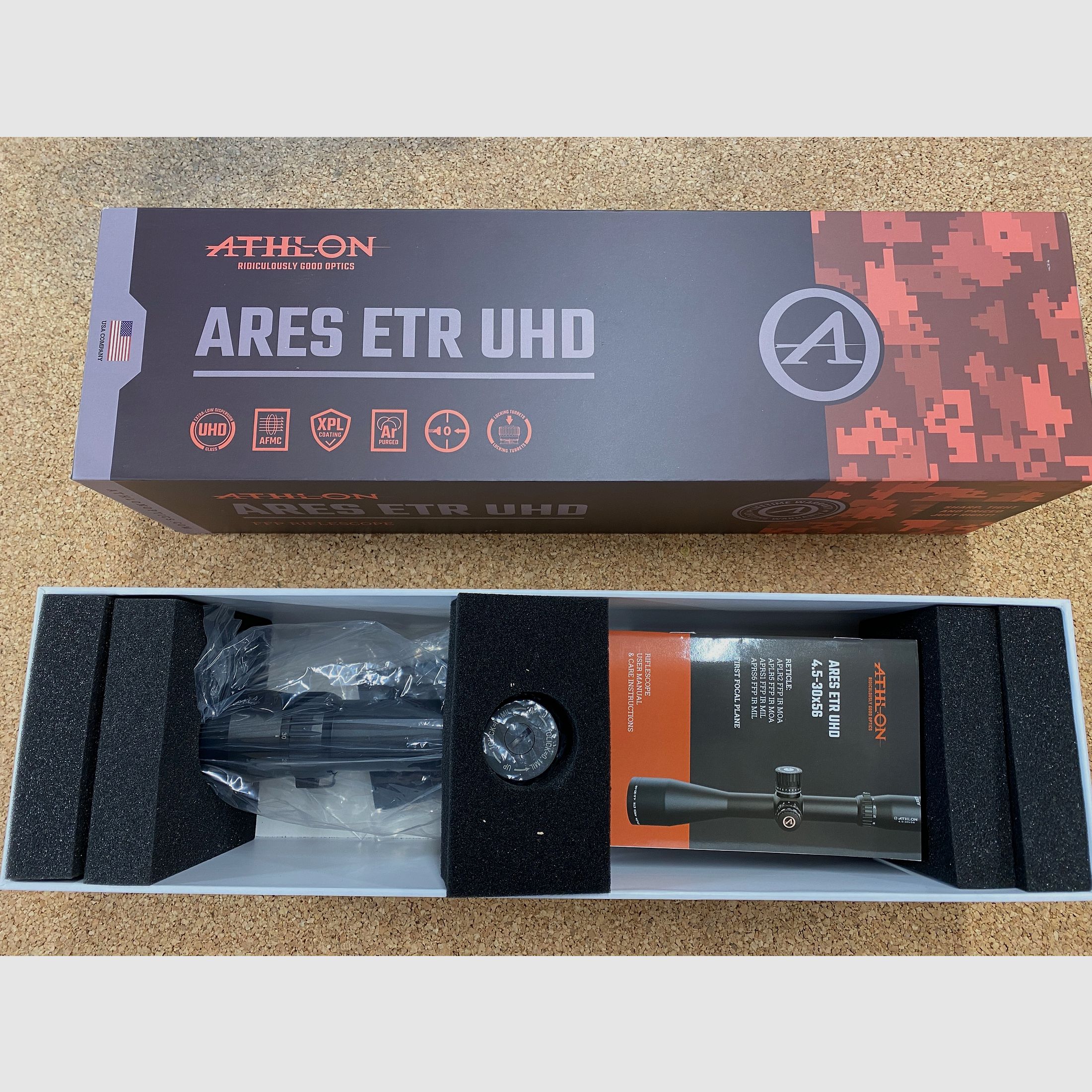 Athlon Optics Ares ETR 4.5-30x56 APRS1 Zielfernrohr / Rifle Scope