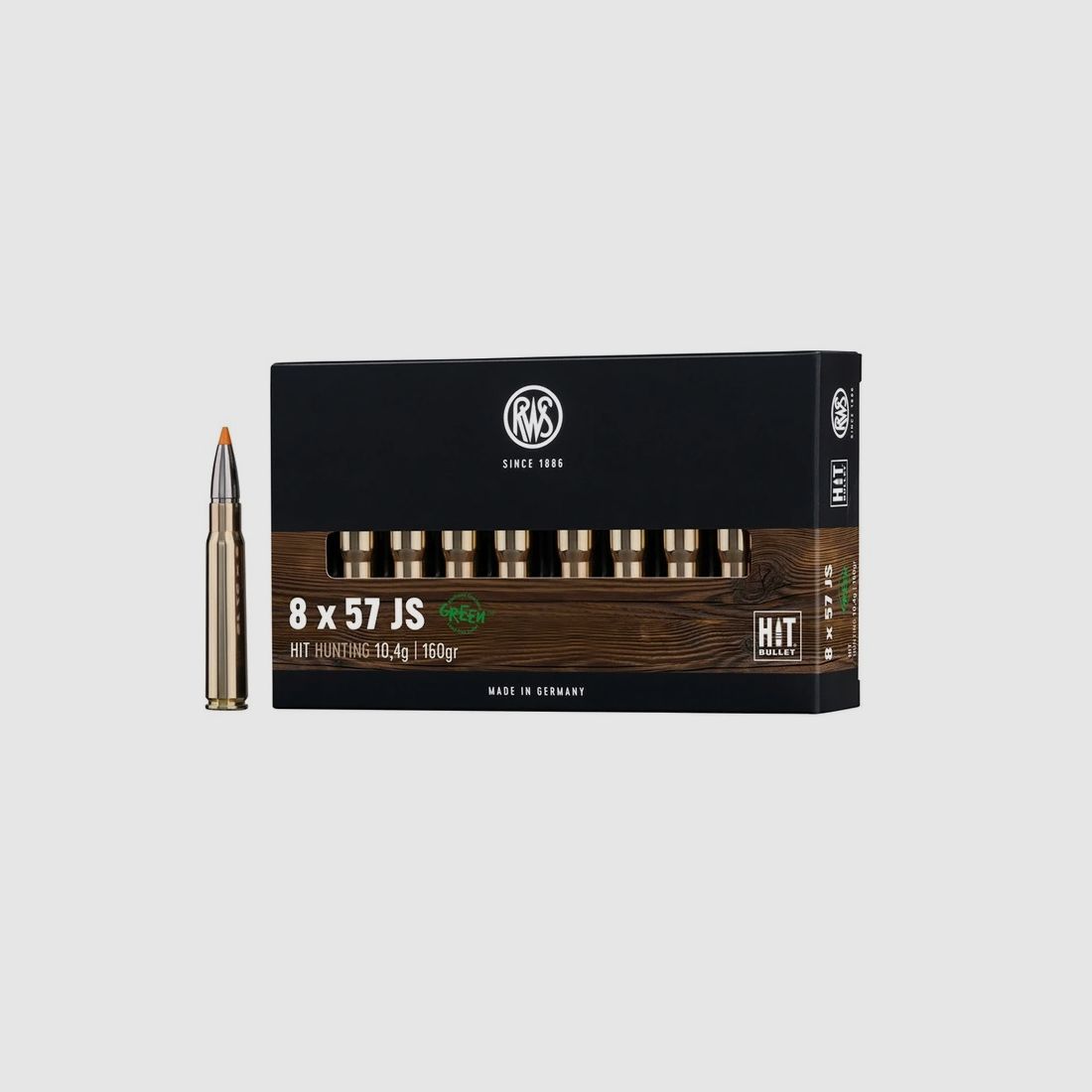 8x57IS HIT - 10,4g/160gr (a20)