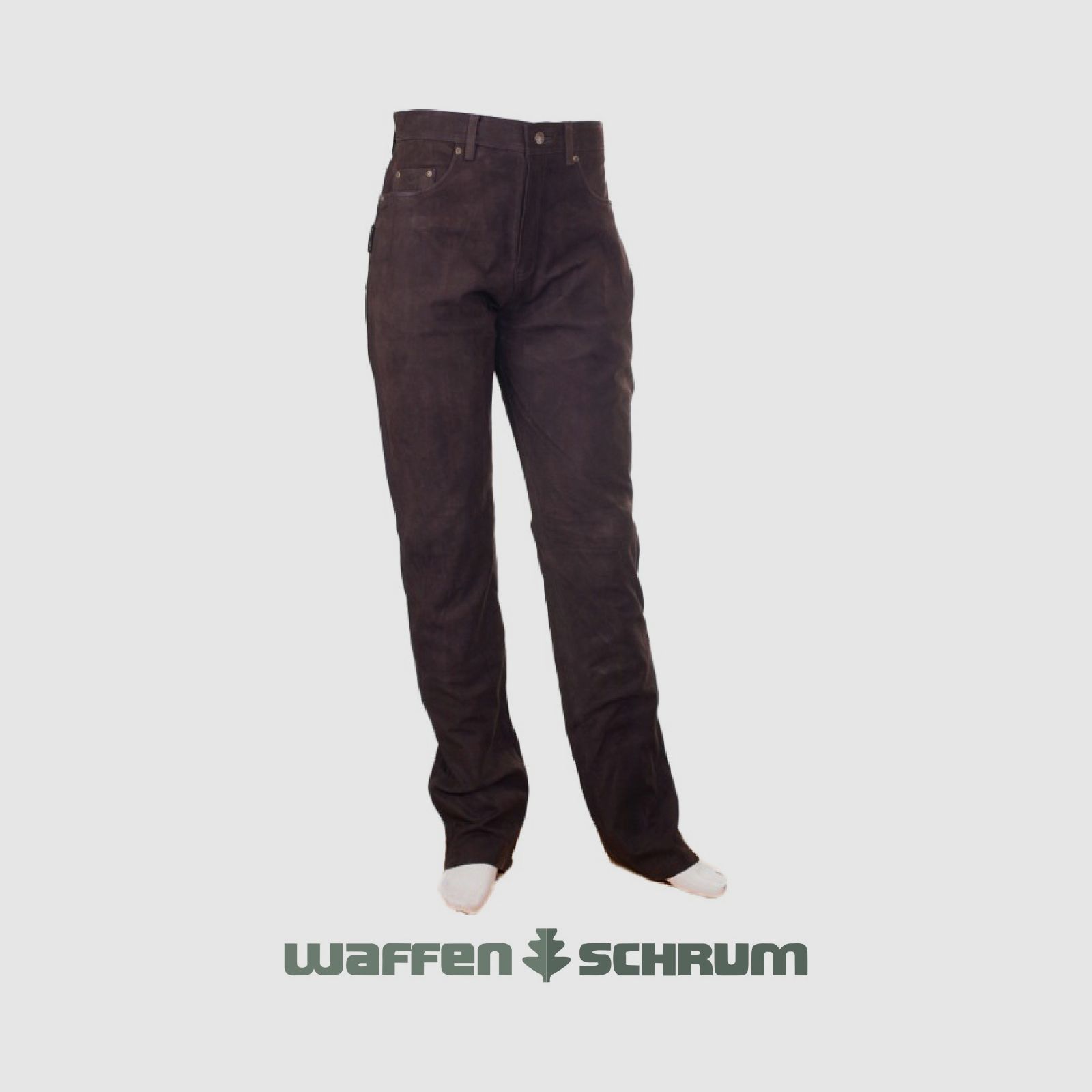 Wallaby Lederhose Hunter Braun