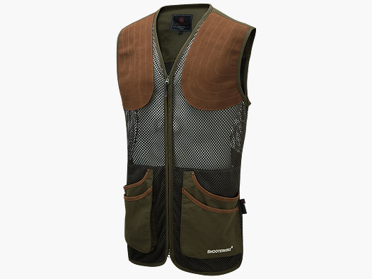 ShooterKing gilet estivo da tiro al piattello verde