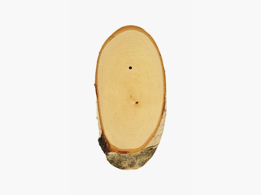 EUROHUNT Trophäenplatte Reh Birke 20x12 cm - Präsentationsständer Natur