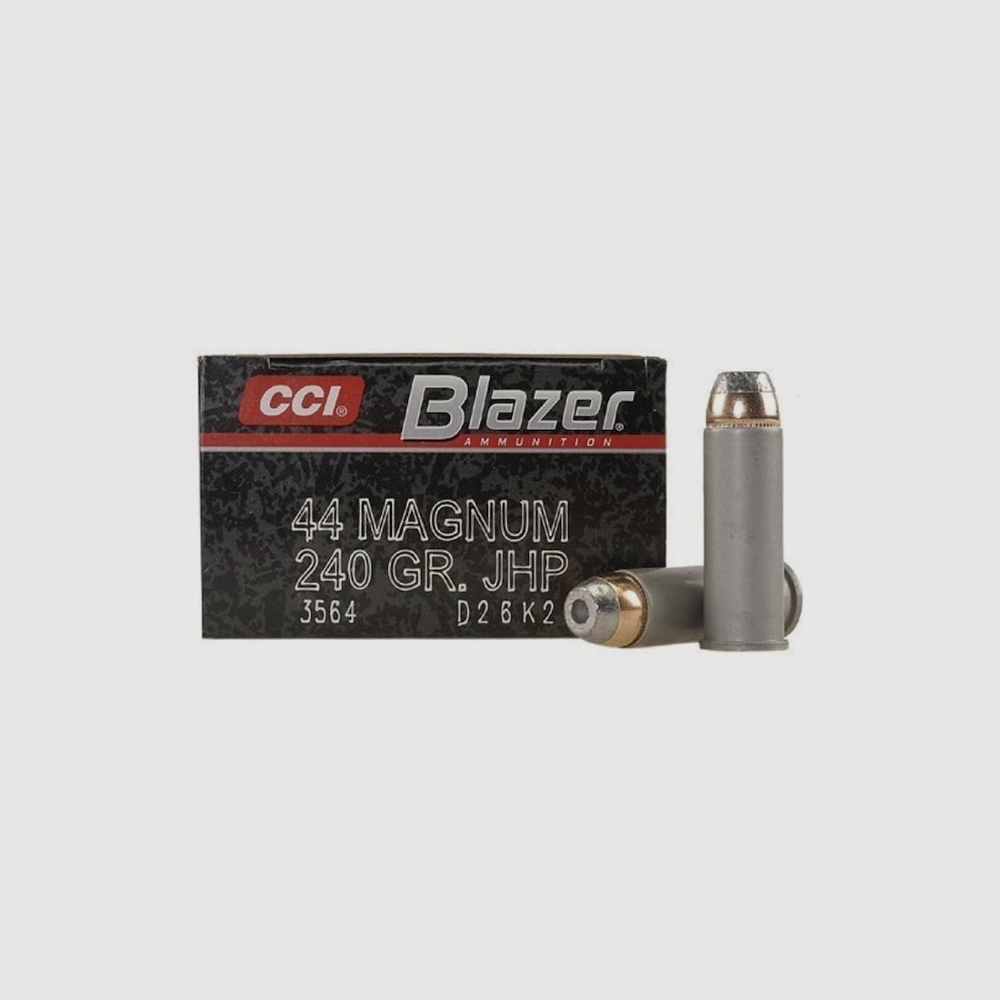 CCI Blazer Aluminum .44 Rem. Mag. 240GR JHP 50 cartridges