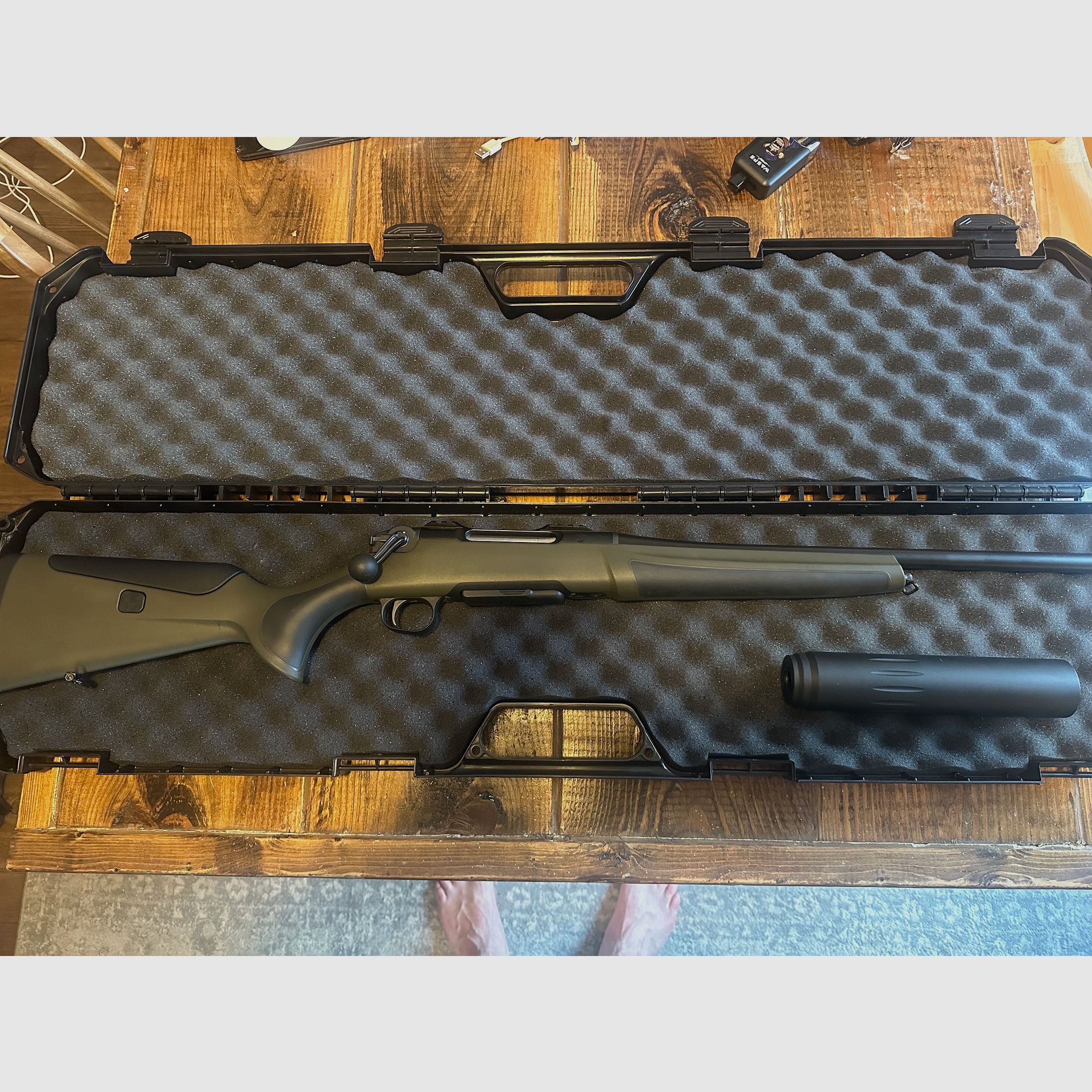 Haenel Jaeger NXT Composite .308 Win – Komplettpaket inkl. Recknagel ERA SOB 1 Schalldämpfer & ERA LOC!