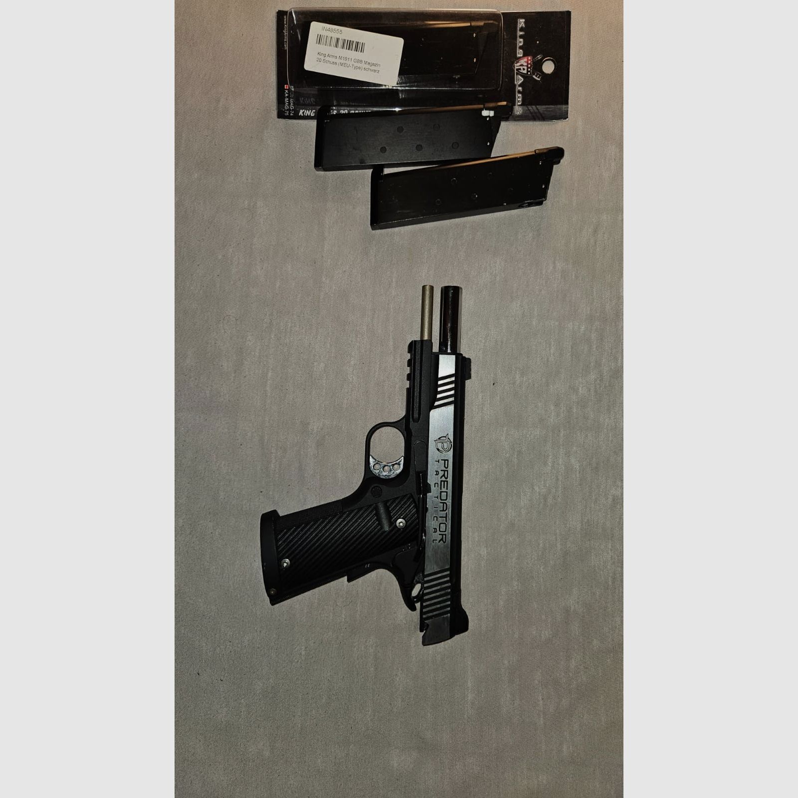 King Arms 1911 Full Metal GBB 6mm BB