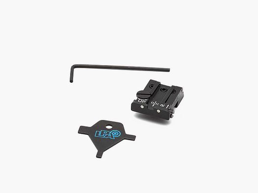 LPA TPU57ZC30 Ajustable alza para CZ 75, 75B, 85 (Nuevo Modelo)