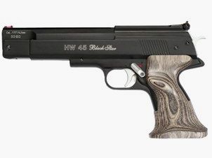 HW 45 Black Star Cal.4,50mm - Manico in legno stratificato