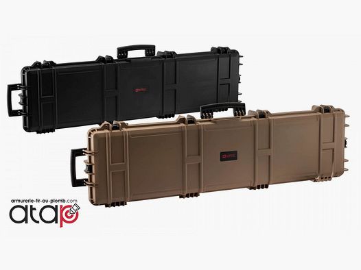 Maletín Nuprol XL para armas largas impermeable 137 cm negro o tan