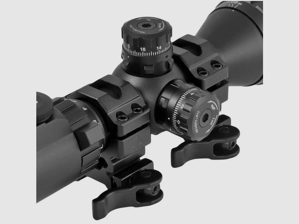 Like-new UTG Bugbuster 3-9x32 IE riflescope (36 colors, Mil-Dot) - SCP-M392AOIEWQ
