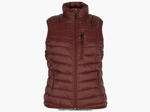 Pinewood Weste Abisko Insulation Earth Plum