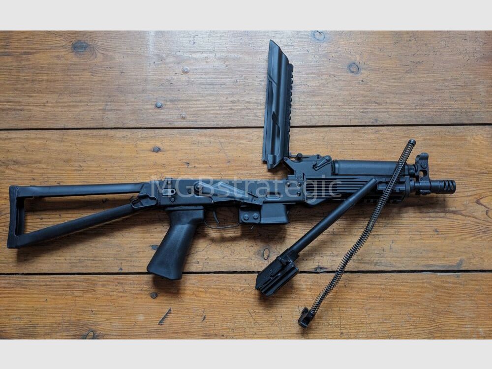 Kalashnikov USA - KP-9 mit Klappschaft - halbautom. Pistole 9mmLuger inkl. 7x 10 Schuss Magazin - System AK47 AK74 AK-74 AK-47 KP9 - Umbau auf Langwaffe auch Sport gegen Aufpreis möglich!