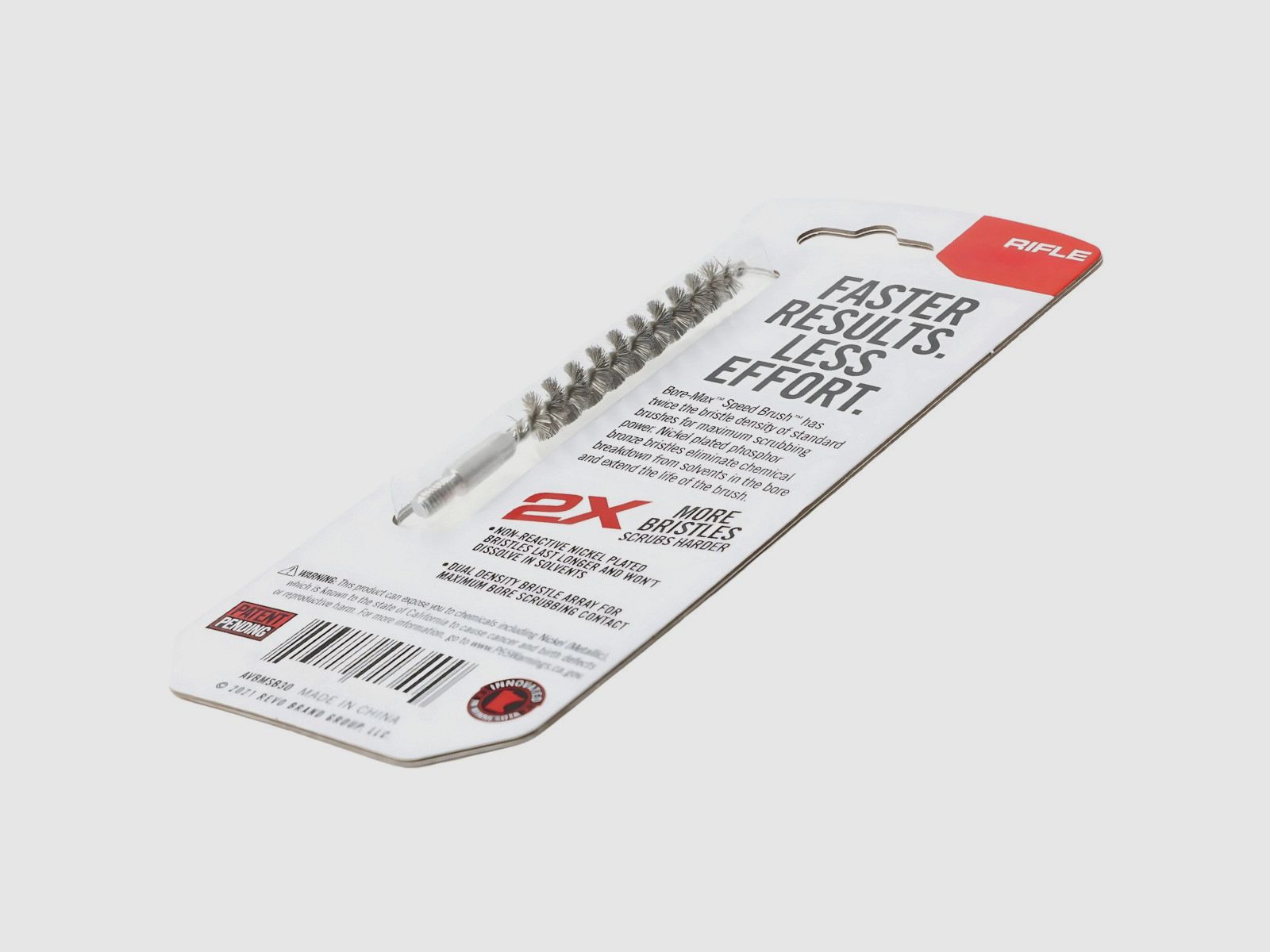 Real Avid - Bore-Max Speed Brush firearm cleaning brush - .338 - AVBMSB338, image 2 of 4