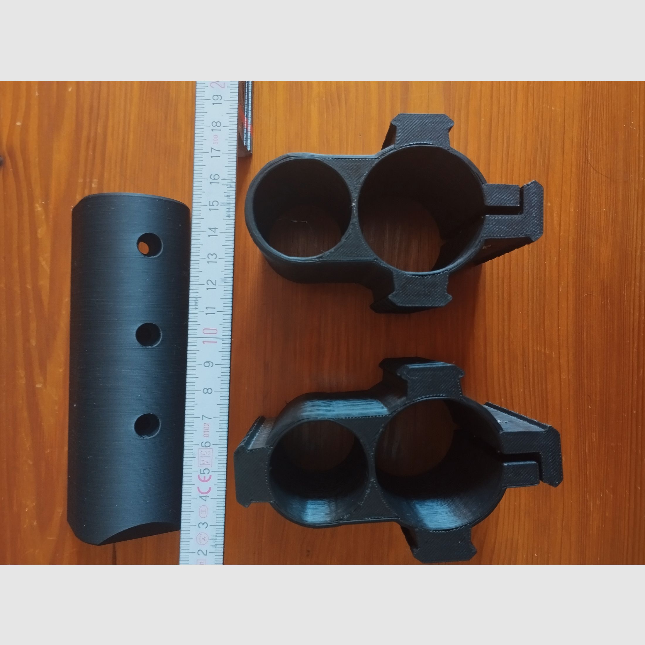 Repitierhebel / AEA Challenger Bullpup / Wangenauflage / Bottle Clamp