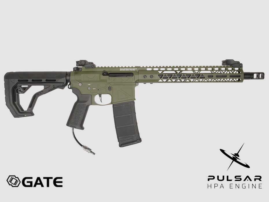 GP R15 FREYA Skeleton 13" gen.2 Mlok FREYA ALPHA Oliv HPA Softair Gewehr Frei ab 18 Jahren | Delta Armory