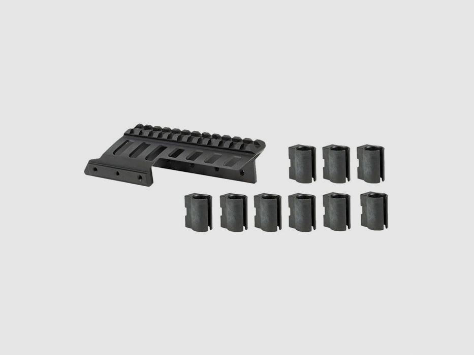 ADVANCED TECHNOLOGY Side-Saddle-Mount / Support de cartouches pour 9 cartouches .12 GA